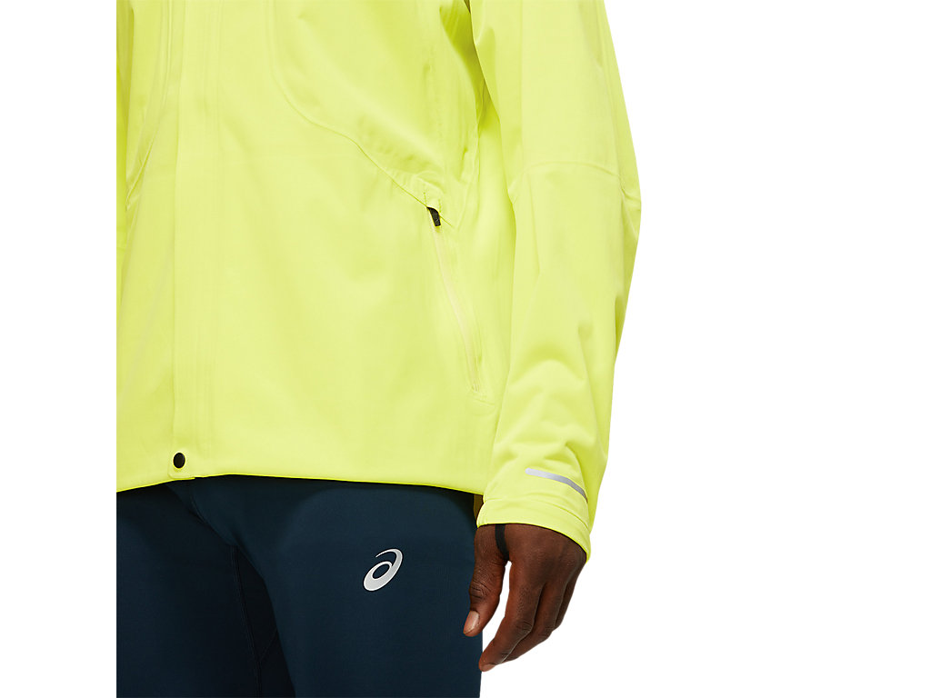 Men's Asics Accelerate Jackets Yellow | 2178-HVJPW