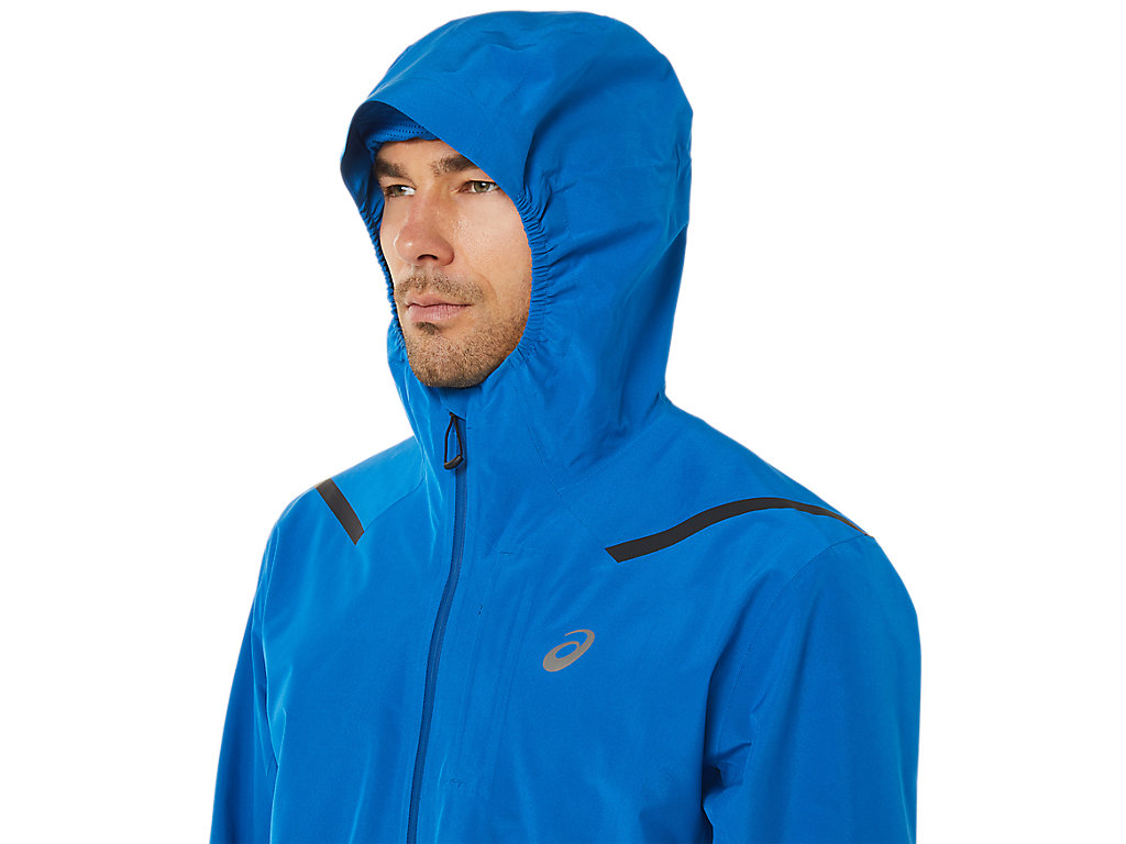 Men's Asics Accelerate Waterproof 2.0 Jackets Blue | 7204-TAERG