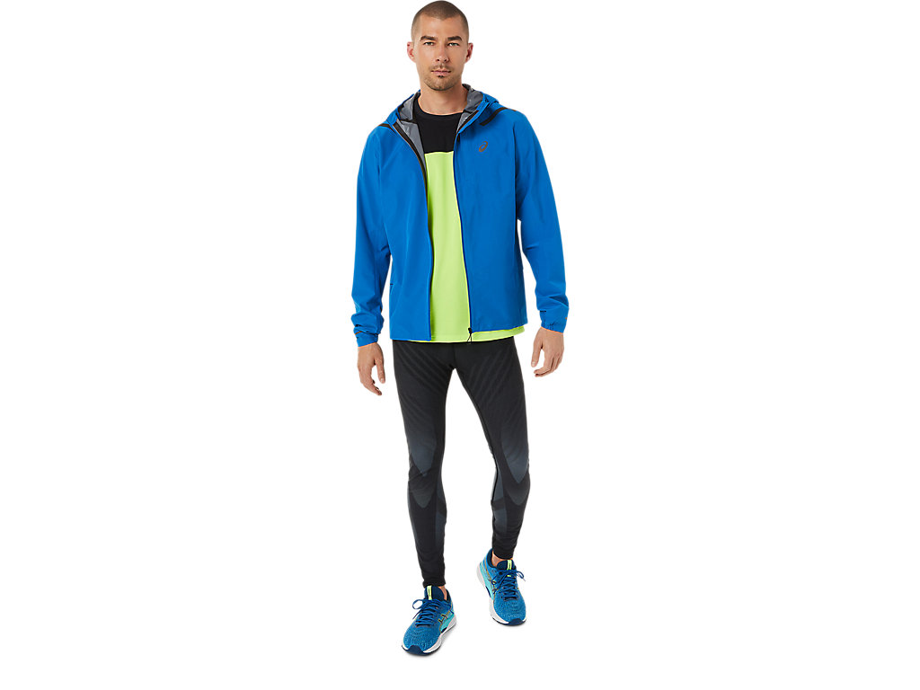 Men's Asics Accelerate Waterproof 2.0 Jackets Blue | 7204-TAERG