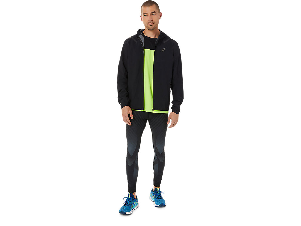 Men's Asics Accelerate Waterproof 2.0 Jackets Black | 7685-HGQXU