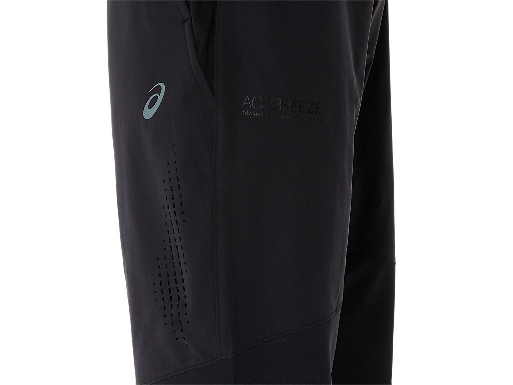 Men's Asics Actibreeze Hybrids Pants Black | 1238-XLRDW