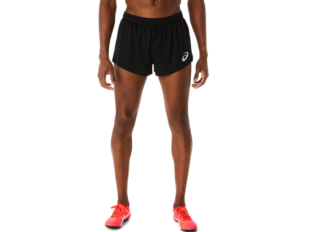 Men\'s Asics Actibreeze Light Knit Shorts Black | 7218-QPHEK