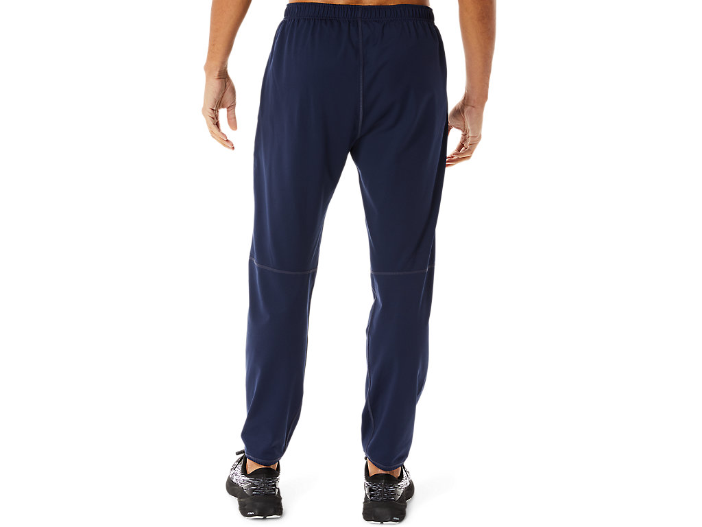 Men's Asics Brushed Knits Pants Dark Blue | 8106-VLECW