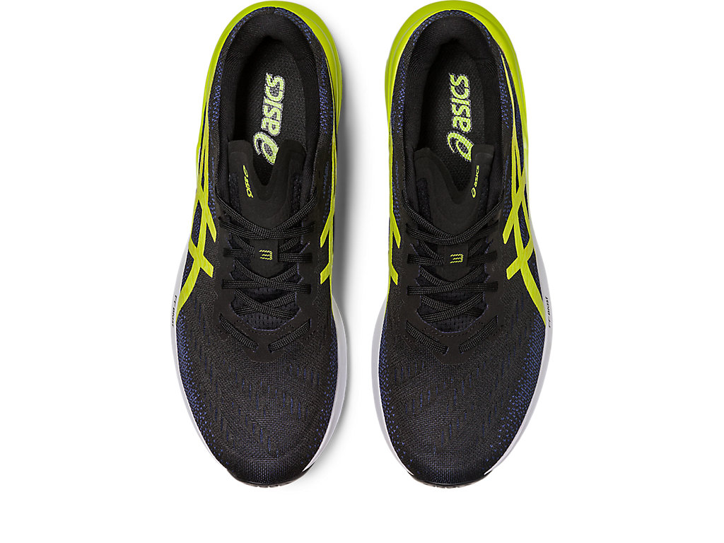 Men's Asics Dynablast 3 Running Shoes Black / Light Green | 2751-FMLRS