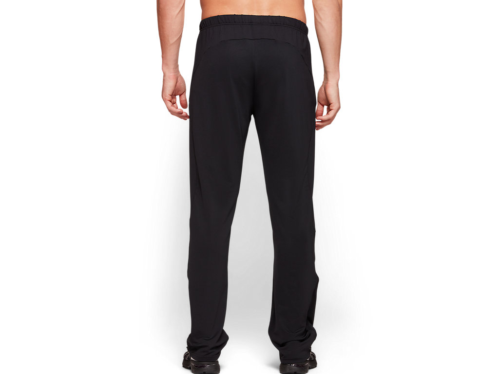 Men's Asics Essential Pants Black | 7829-QABHO