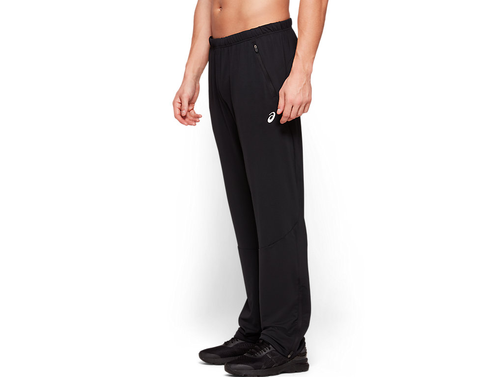 Men's Asics Essential Pants Black | 7829-QABHO