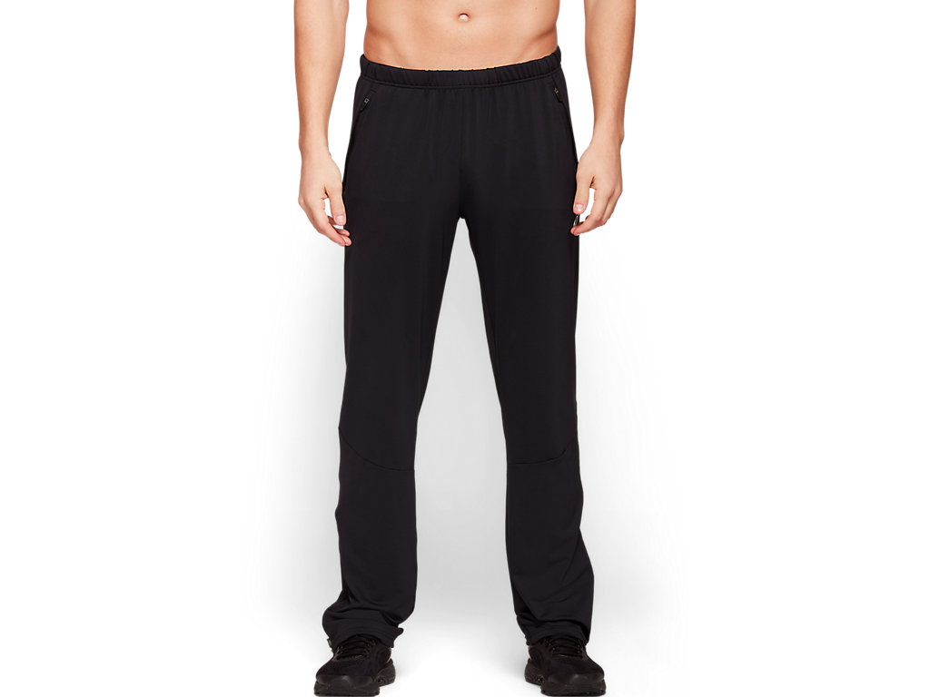 Men\'s Asics Essential Pants Black | 7829-QABHO