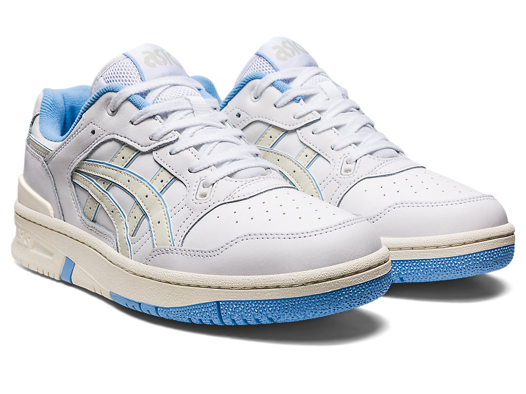 Men's Asics Ex89 Sneakers White / Cream | 0123-ZGROB