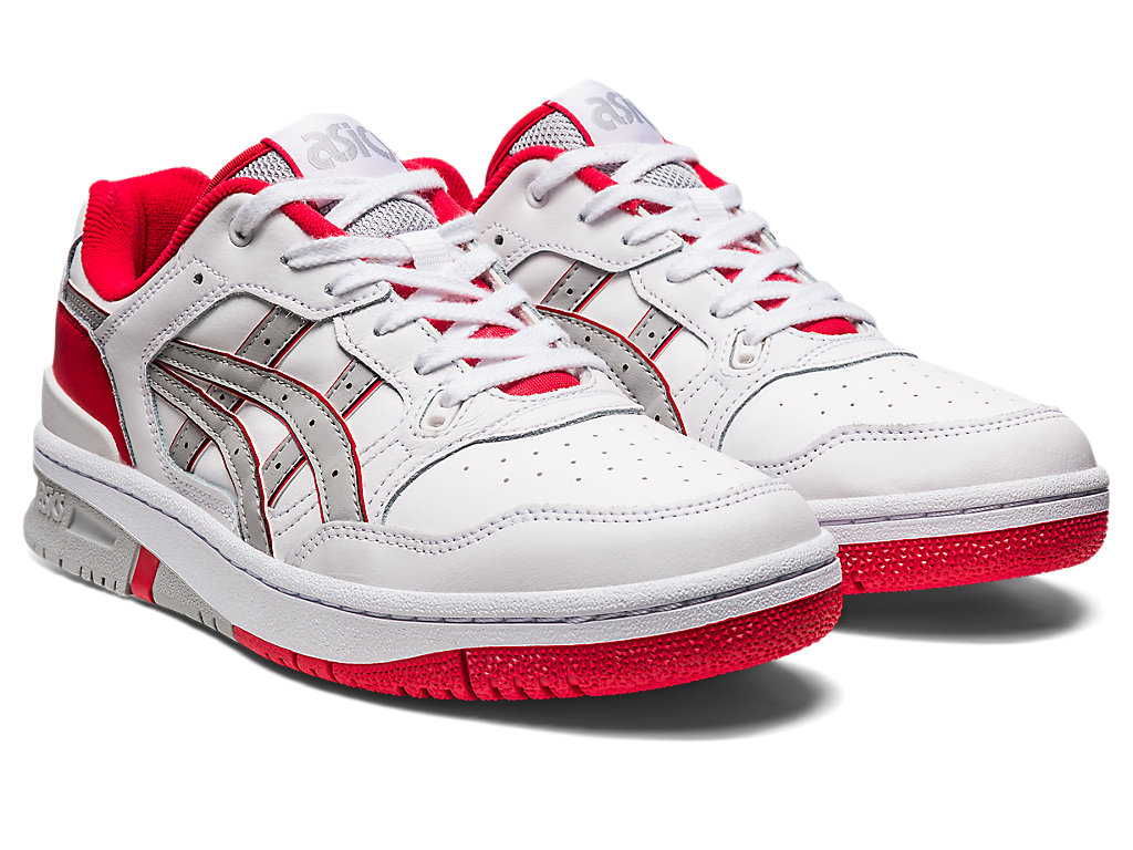 Men's Asics Ex89 Sneakers White / Red | 3654-EDIGY