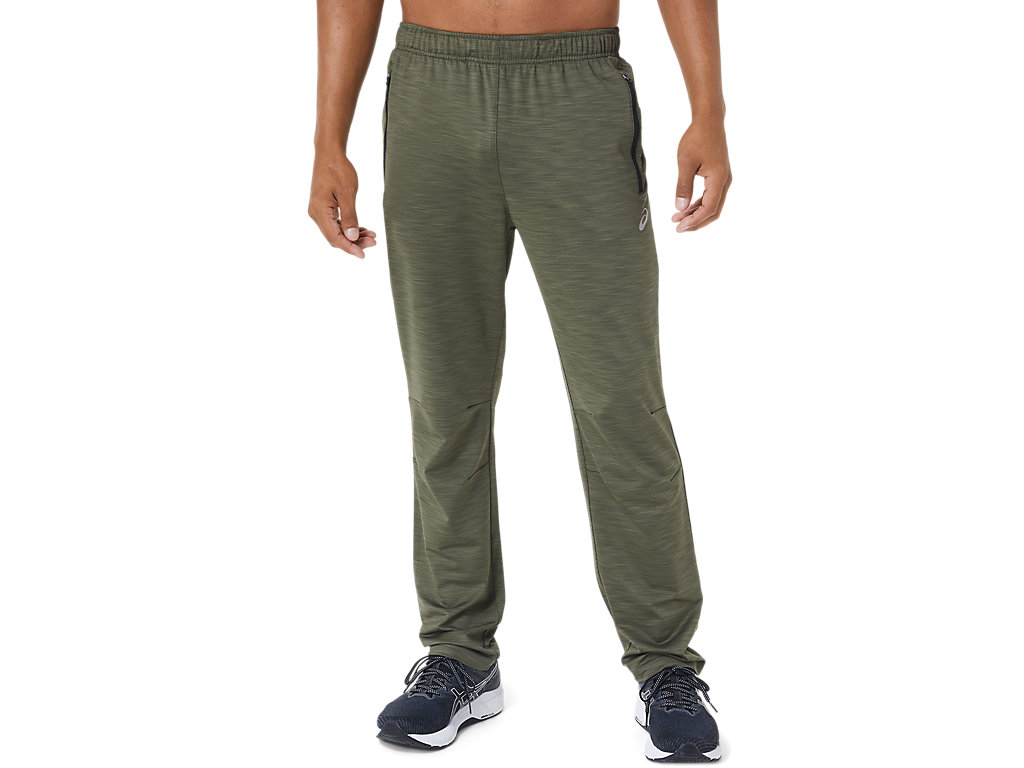 Men\'s Asics Fp Pants Green | 5192-QXIPZ