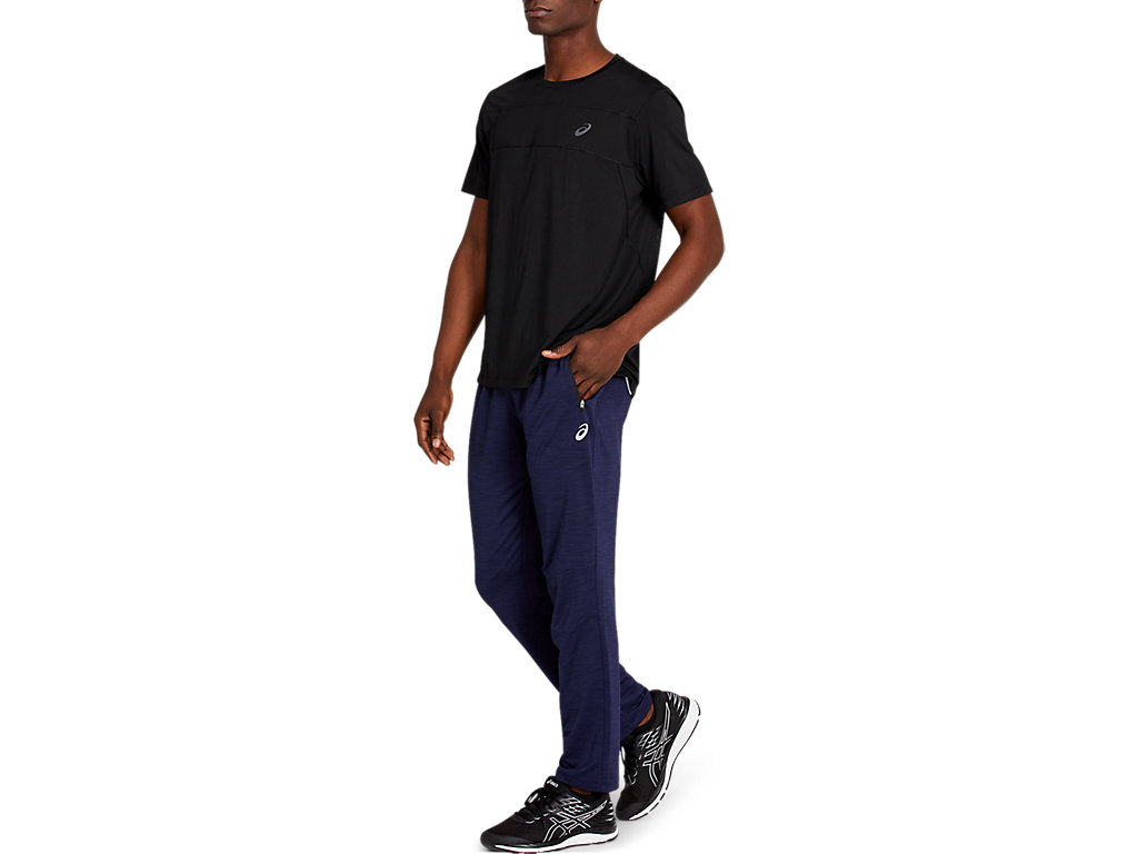 Men's Asics Fp Pants Navy | 3287-GXINQ