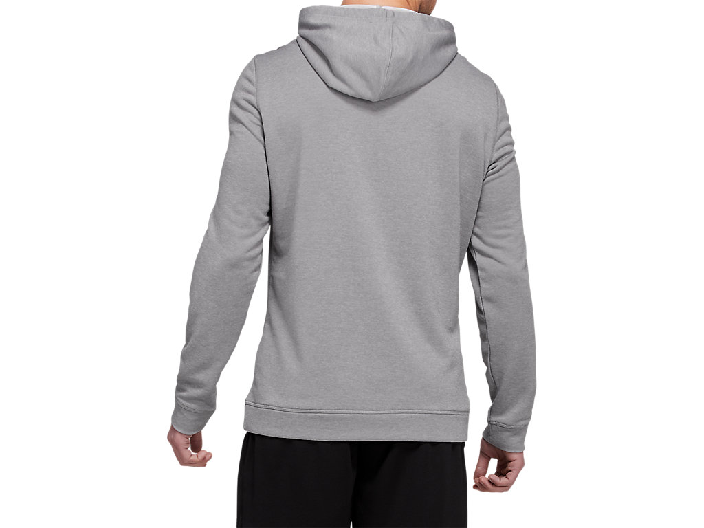 Men's Asics French Terry Hoodie White | 3092-ICLSM