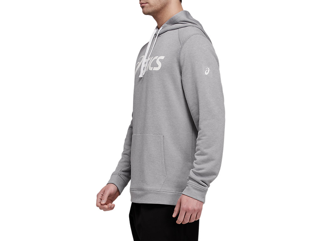 Men's Asics French Terry Hoodie White | 3092-ICLSM