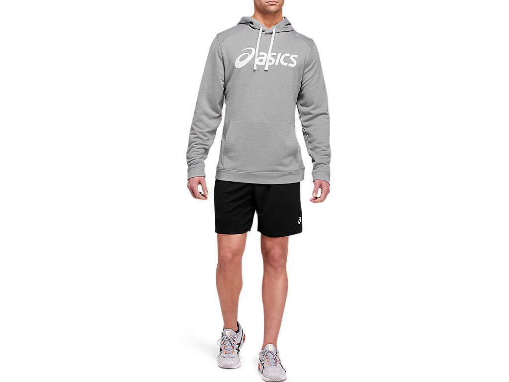 Men's Asics French Terry Hoodie White | 3092-ICLSM