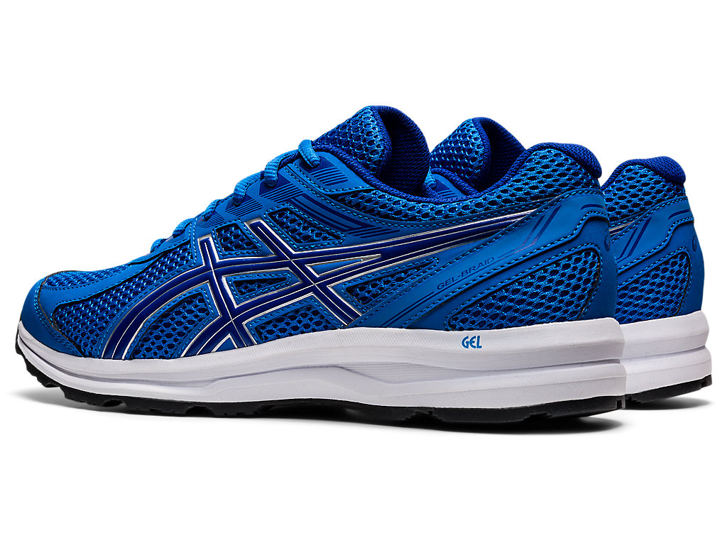 Men's Asics Gel-Braid Running Shoes Blue / Blue | 9738-MQOUV