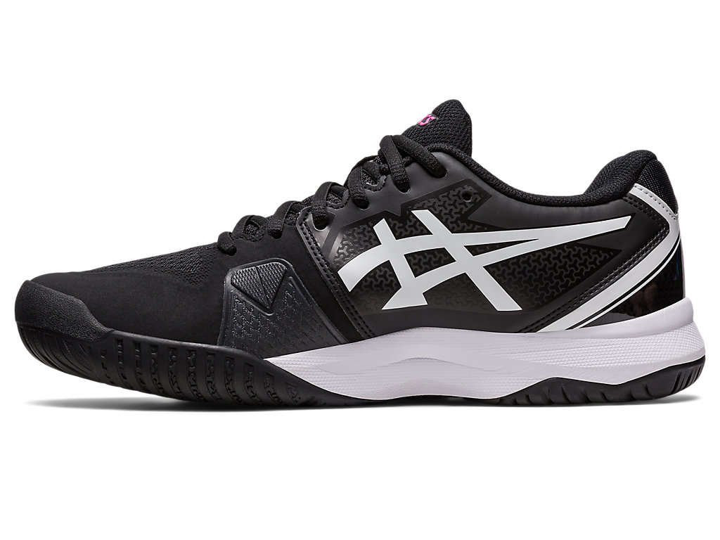 Men's Asics Gel-Challenger 13 Tennis Shoes Black / Pink | 1956-OFNVS