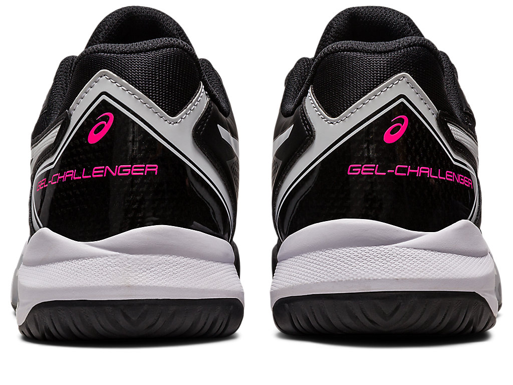 Men's Asics Gel-Challenger 13 Tennis Shoes Black / Pink | 1956-OFNVS