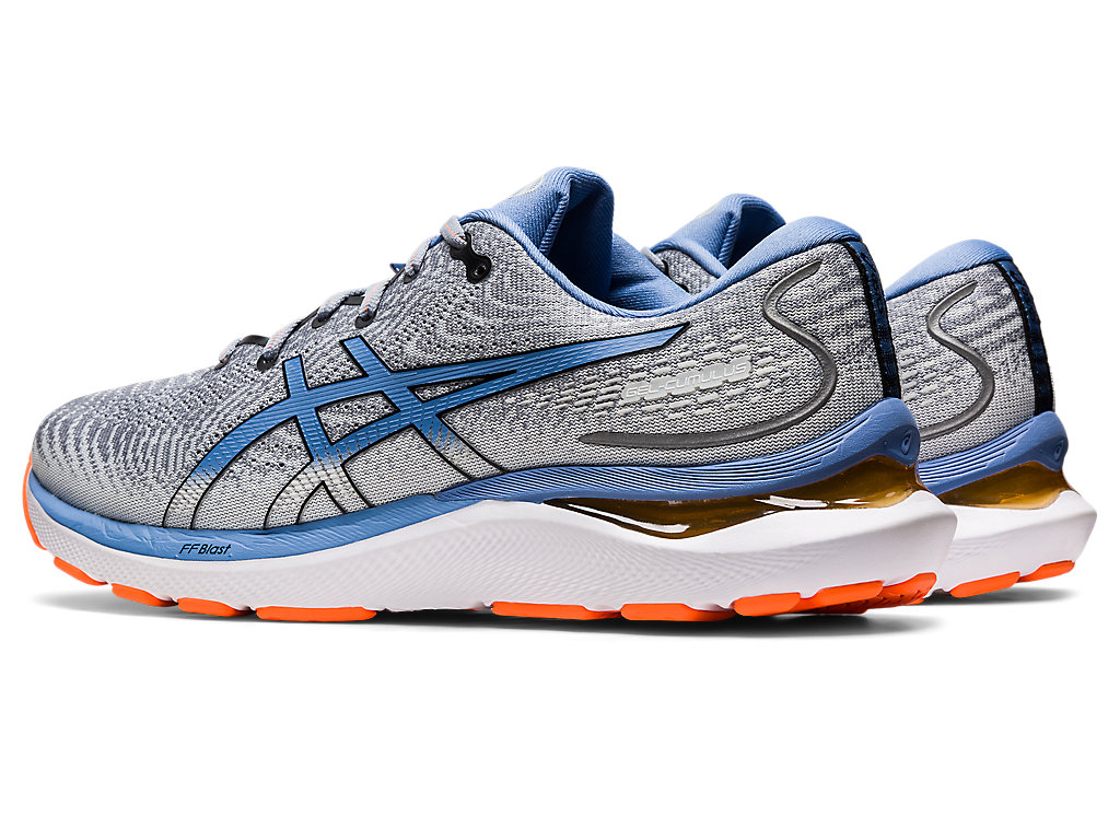 Men's Asics Gel-Cumulus 24 Running Shoes Blue | 3482-PZJRB