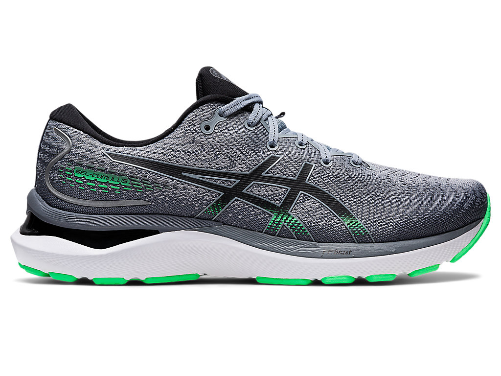 Men\'s Asics Gel-Cumulus 24 Running Shoes Black | 5023-KXUFC