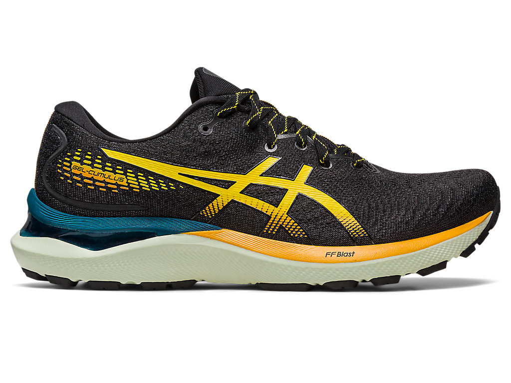 Men\'s Asics Gel-Cumulus 24 Tr Nature Bathing Running Shoes Yellow | 0215-JLOHK