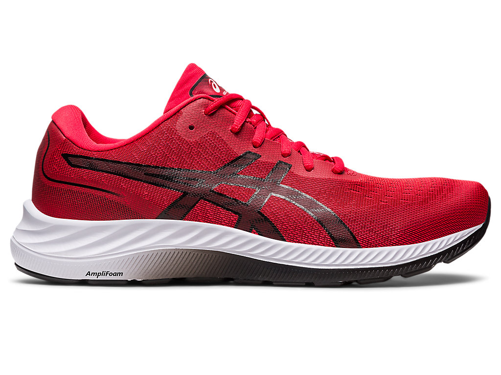 Men\'s Asics Gel-Excite 9 Running Shoes Red / Black | 8975-DMKLT