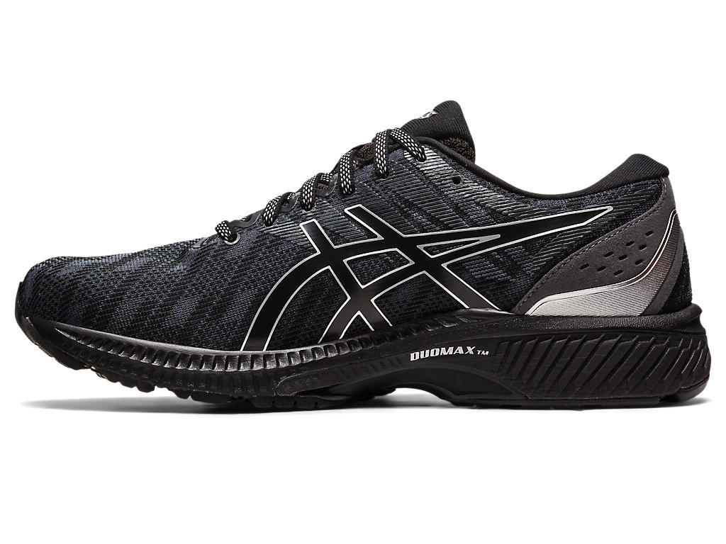 Men's Asics Gel-Jadeite Running Shoes Black / Silver | 8712-SLOWI