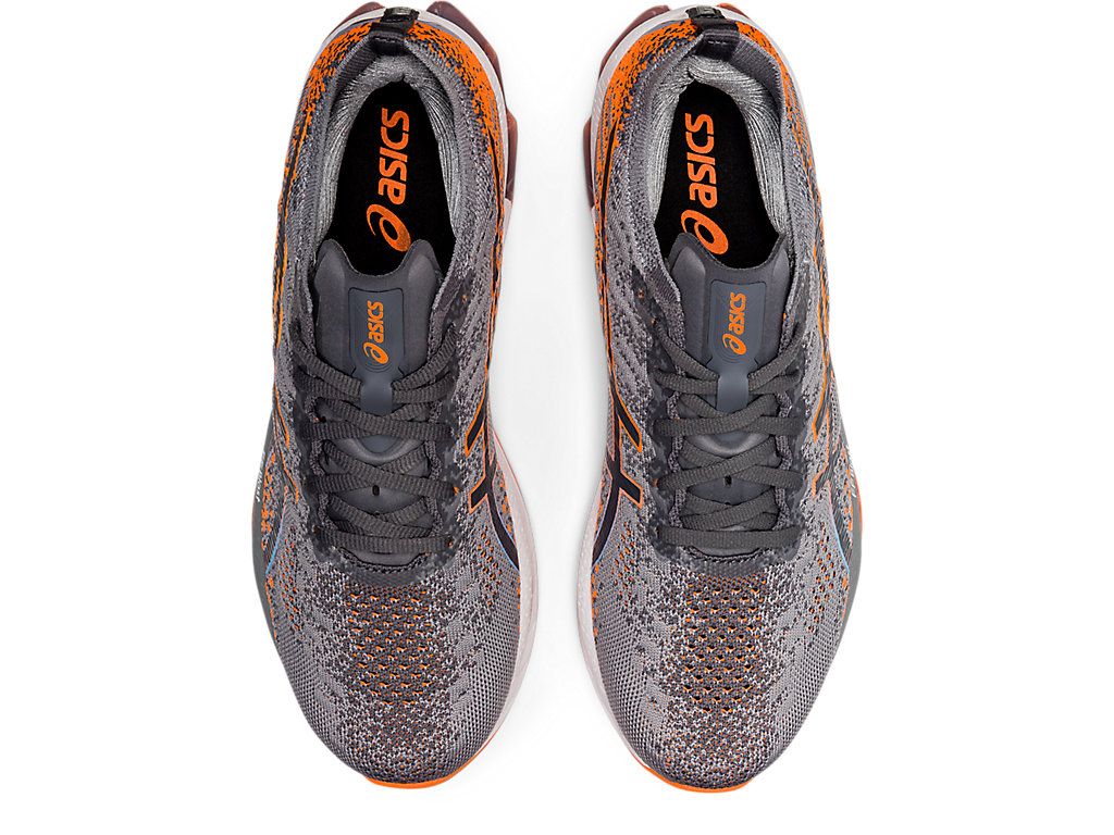 Men's Asics Gel-Kinsei Blast Running Shoes Orange | 8673-ZIERC