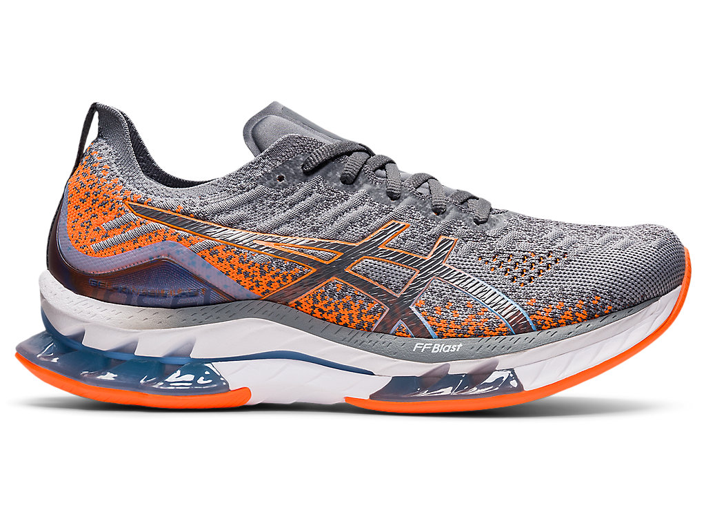 Men\'s Asics Gel-Kinsei Blast Running Shoes Orange | 8673-ZIERC