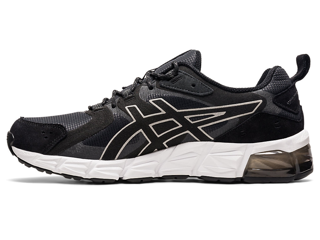 Men's Asics Gel-Quantum 180 Sneakers Black / Deep Grey | 7892-XEUCK