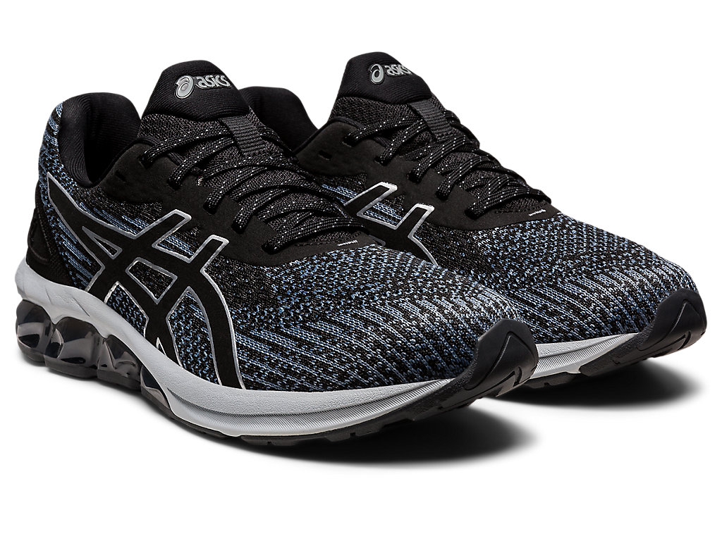 Men's Asics Gel-Quantum 180 Vii Sneakers Black / Obsidian Grey | 2498-MGPWC