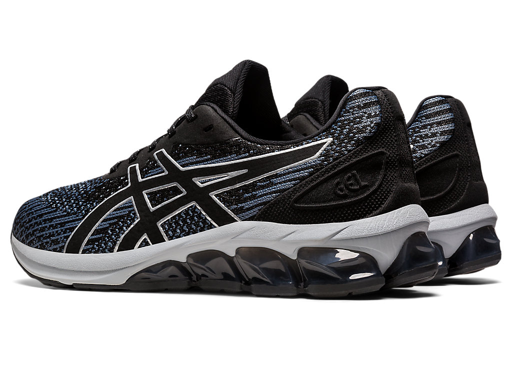 Men's Asics Gel-Quantum 180 Vii Sneakers Black / Obsidian Grey | 2498-MGPWC