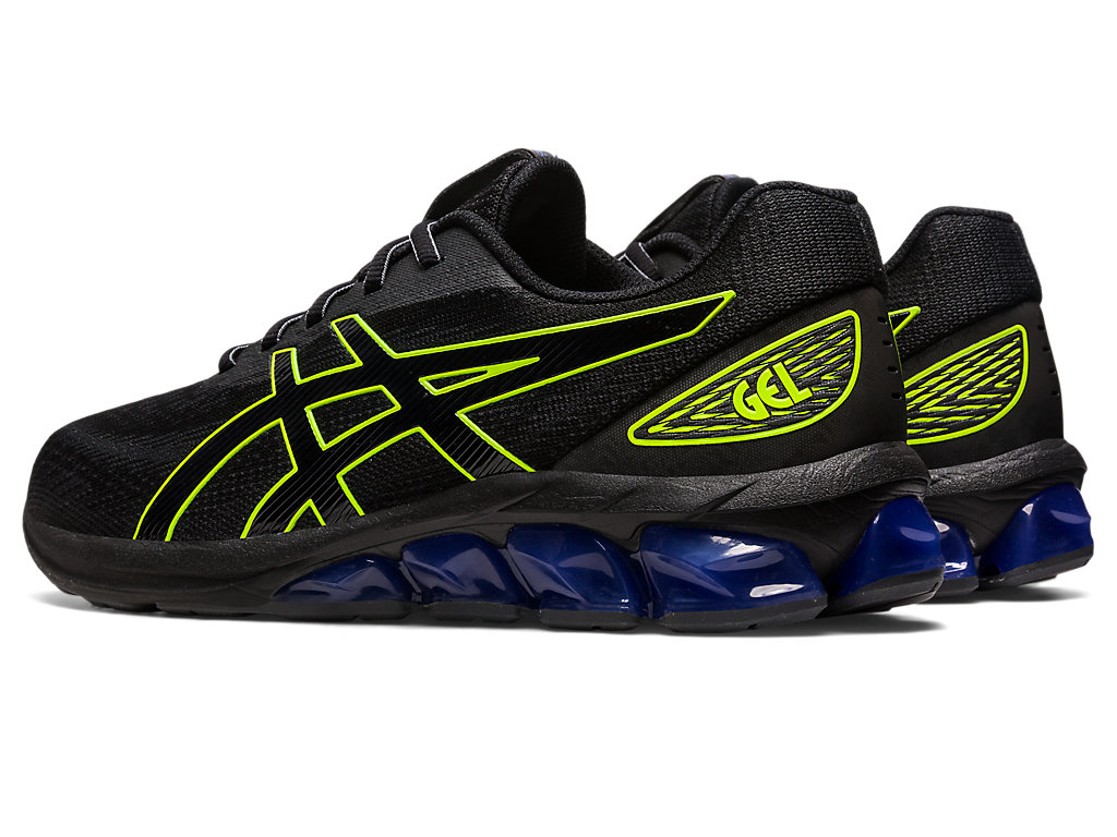 Men's Asics Gel-Quantum 180 Vii Sneakers Black / Yellow | 5907-ZNDHA