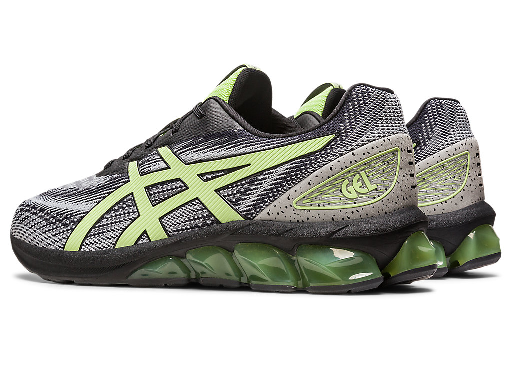 Men's Asics Gel-Quantum 180 Vii Sneakers Black / Light Green | 6094-NESFH