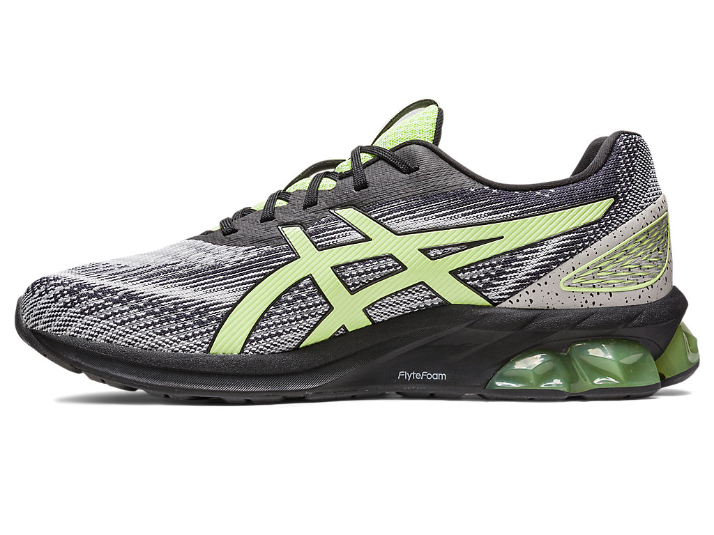 Men's Asics Gel-Quantum 180 Vii Sneakers Black / Light Green | 6094-NESFH