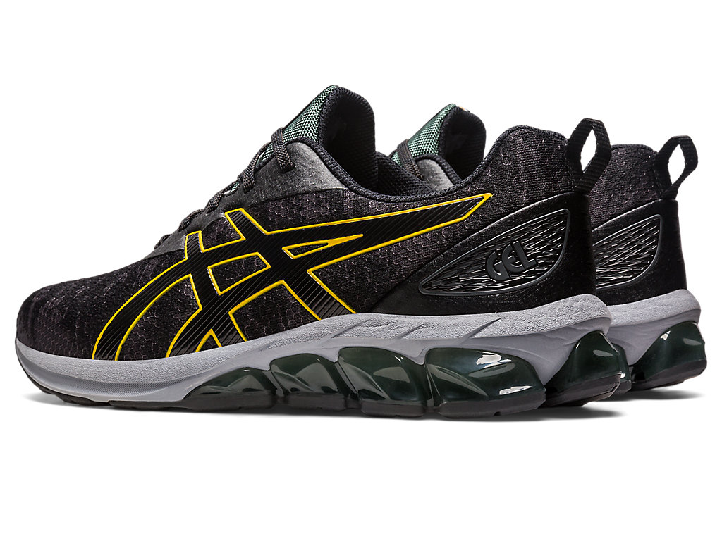 Men's Asics Gel-Quantum 180 Vii Sneakers Black / Dark Green | 6801-ZFKIT