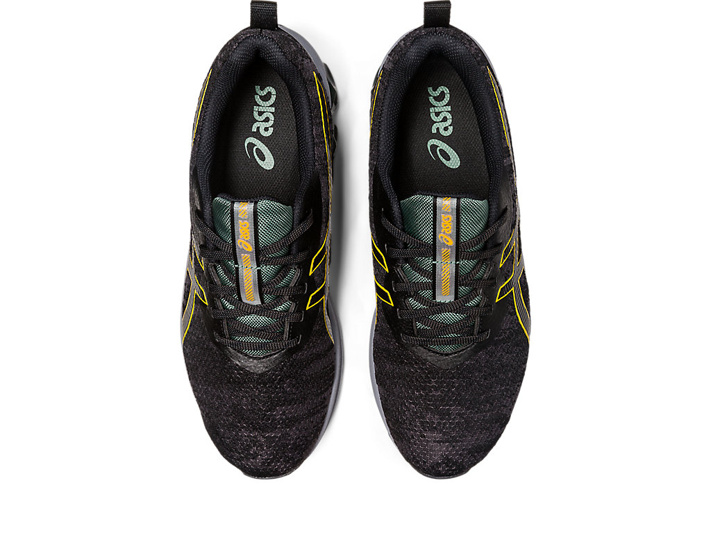 Men's Asics Gel-Quantum 180 Vii Sneakers Black / Dark Green | 6801-ZFKIT