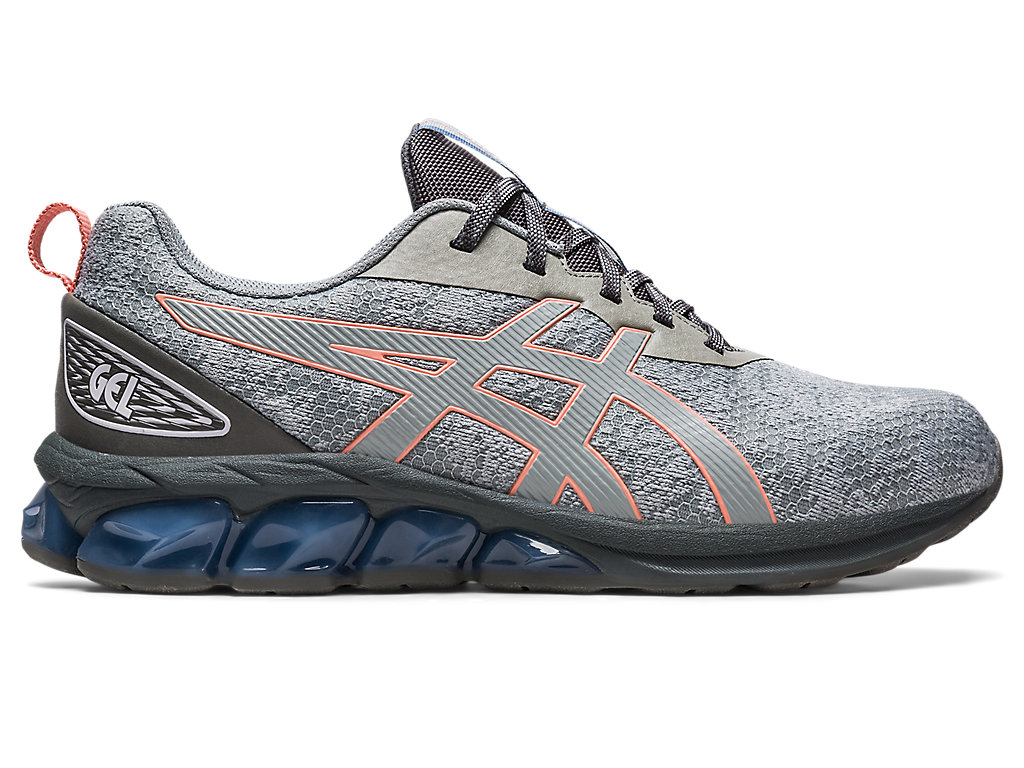 Men\'s Asics Gel-Quantum 180 Vii Sneakers Grey / Dark Grey | 8617-PLEXH