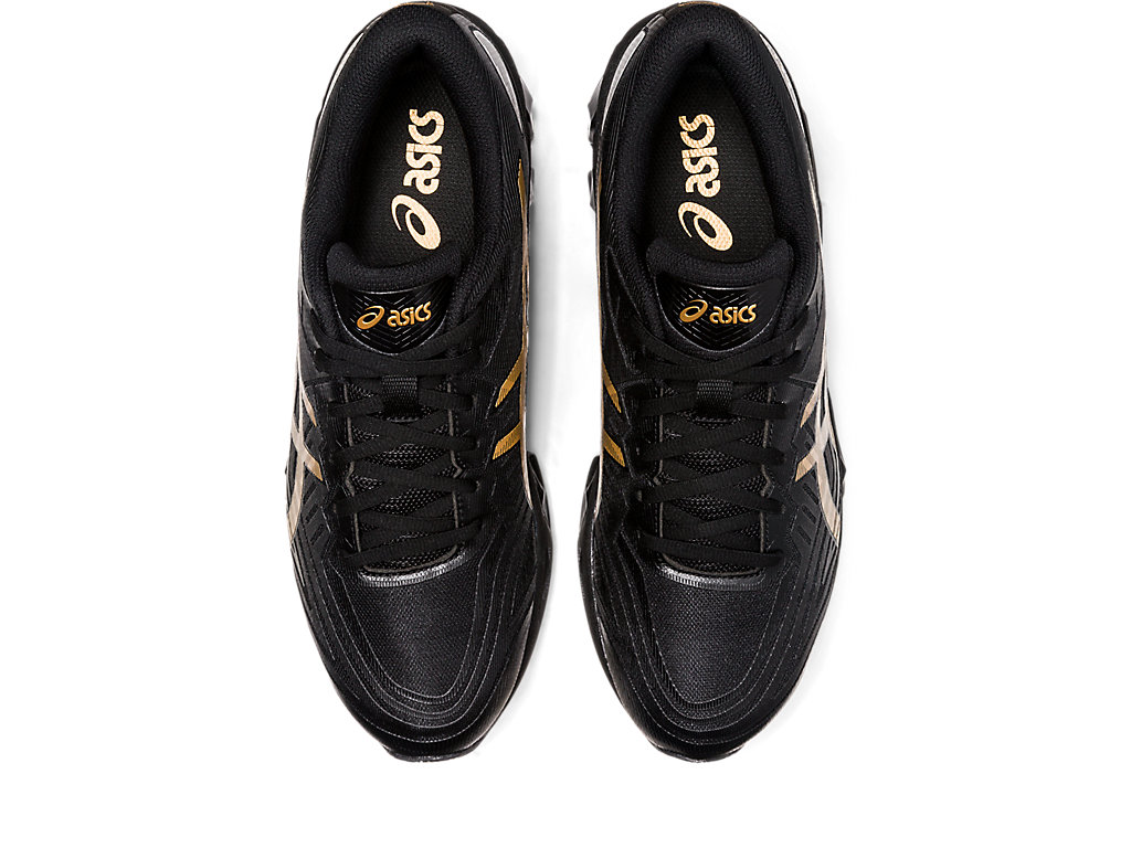 Men's Asics Gel-Quantum 360 Vii Sneakers Black / Gold | 0436-RXQCW