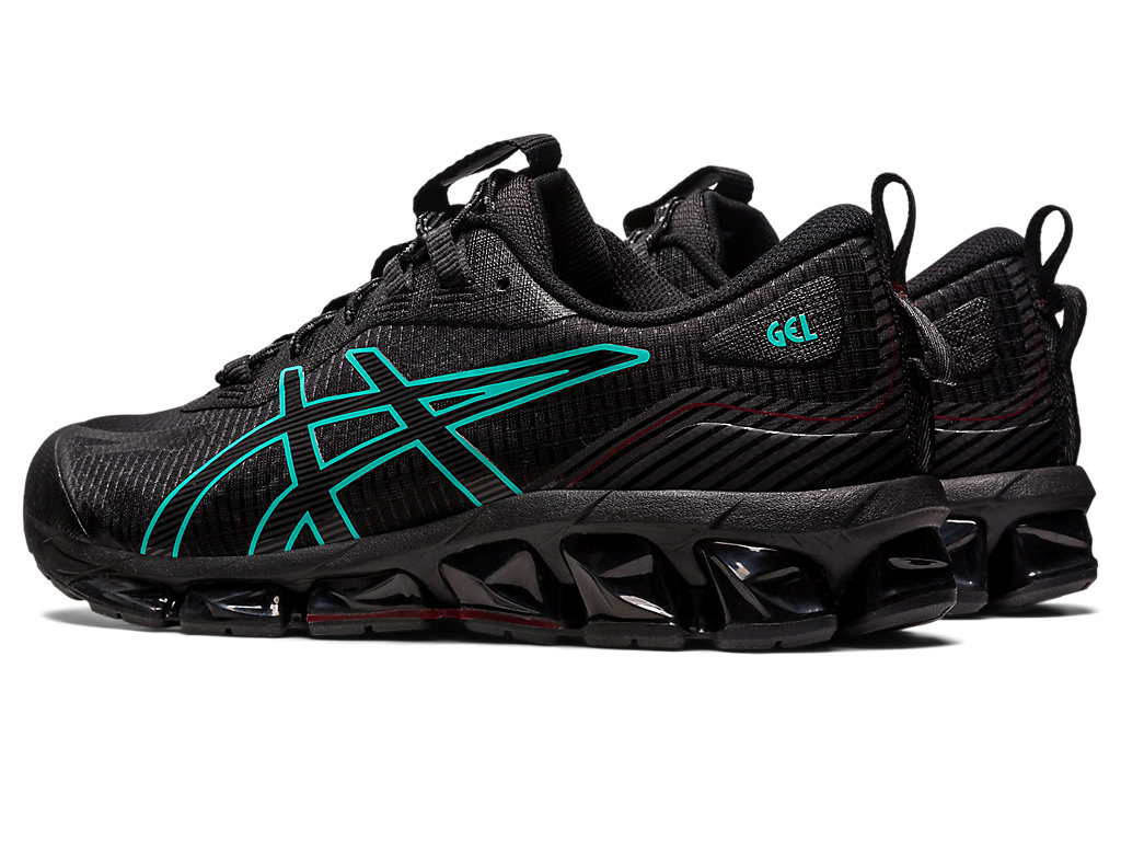 Men's Asics Gel-Quantum 360 Vii Sneakers Black / Light Green | 0628-OGEBJ