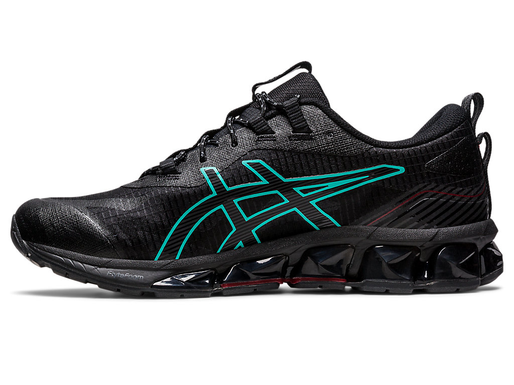 Men's Asics Gel-Quantum 360 Vii Sneakers Black / Light Green | 0628-OGEBJ