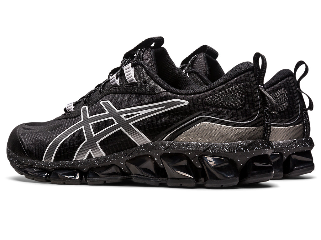 Men's Asics Gel-Quantum 360 Vii Sneakers Black / White | 0768-JEZNR