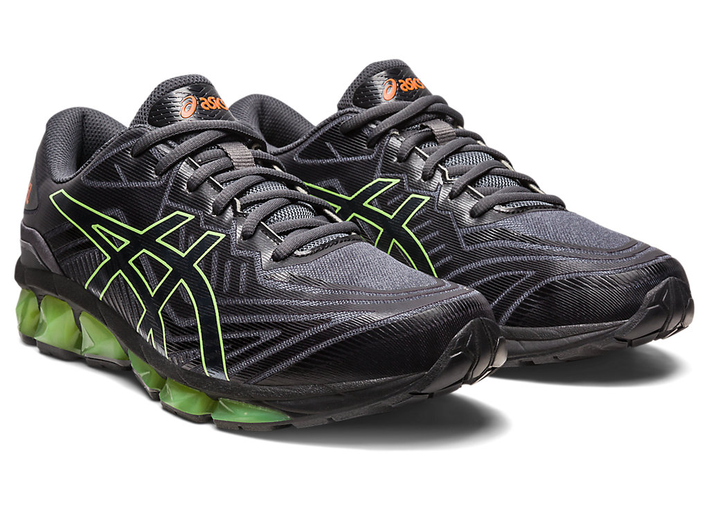 Men's Asics Gel-Quantum 360 Vii Sneakers Dark Grey / Light Green | 9427-JBNGM