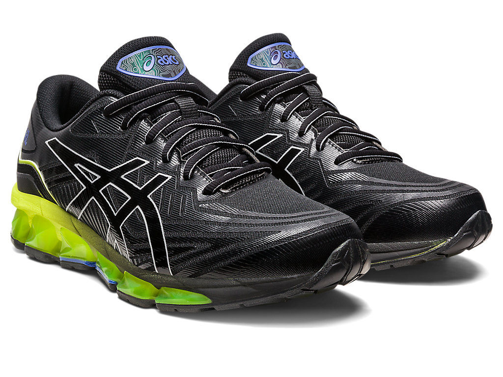 Men's Asics Gel-Quantum 360 Vii Sneakers Black / Yellow | 9703-MKCAB