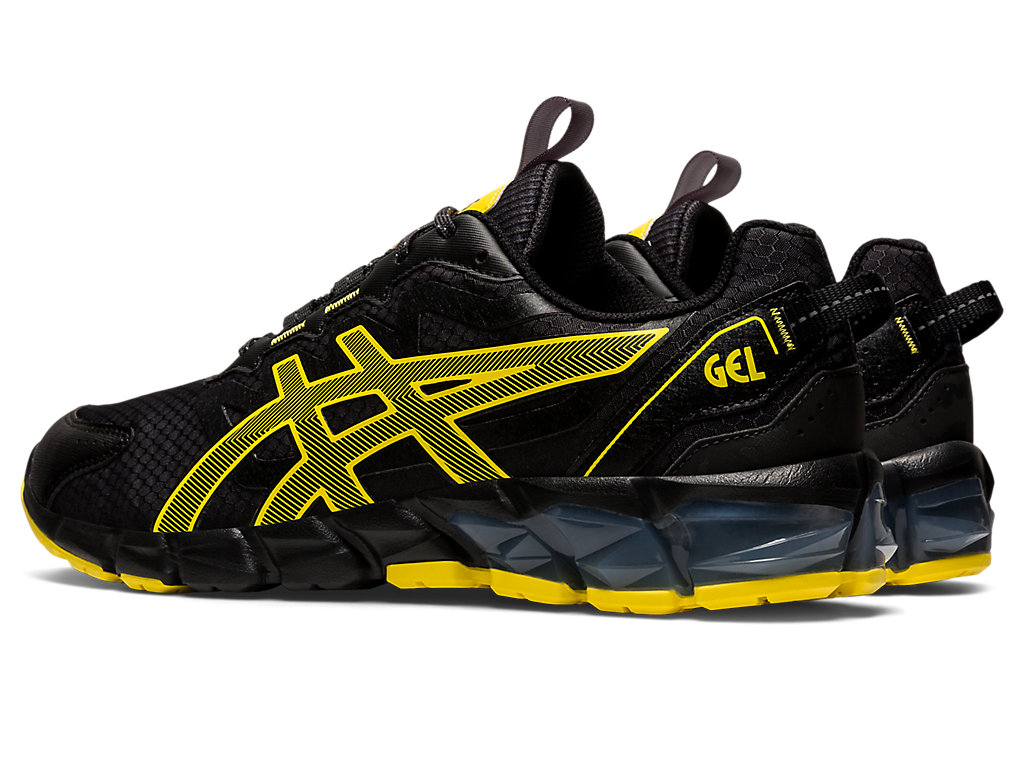 Men's Asics Gel-Quantum 90 Sneakers Black / Yellow | 2719-MRIPU