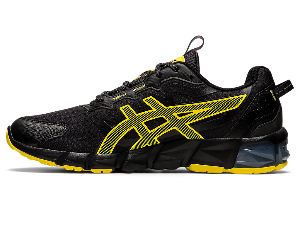 Men's Asics Gel-Quantum 90 Sneakers Black / Yellow | 2719-MRIPU