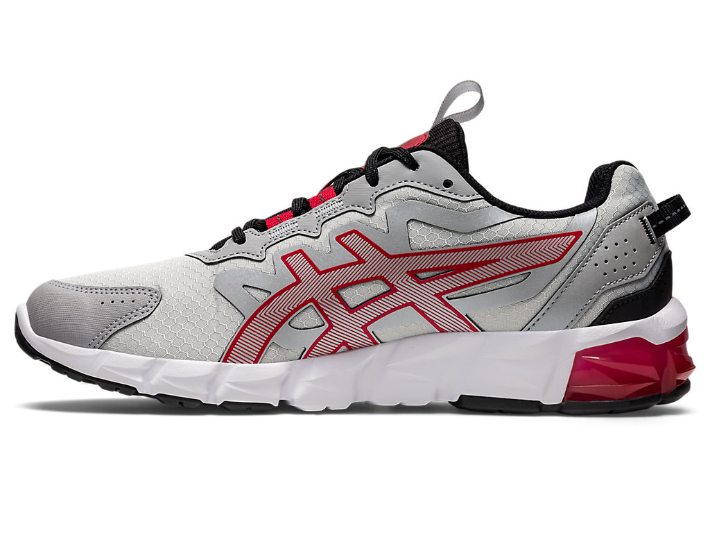 Men's Asics Gel-Quantum 90 Sneakers Grey / Red | 4389-XGLHW