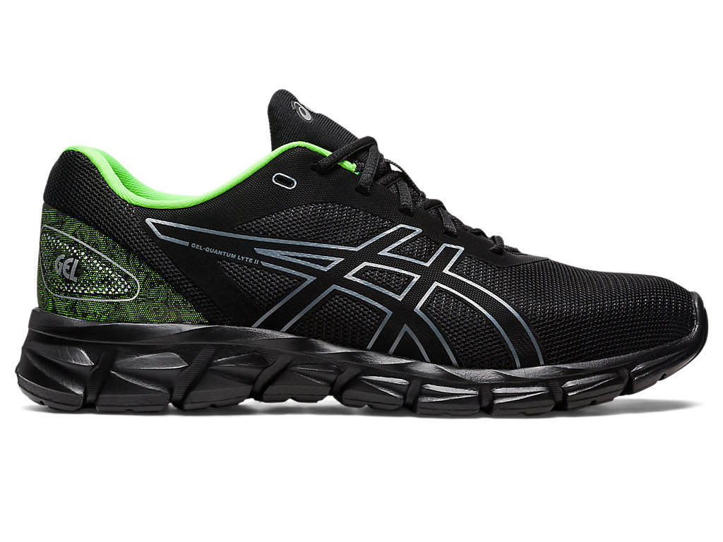 Men\'s Asics Gel-Quantum Lyte Ii Sneakers Black / Green | 7519-QEHMZ