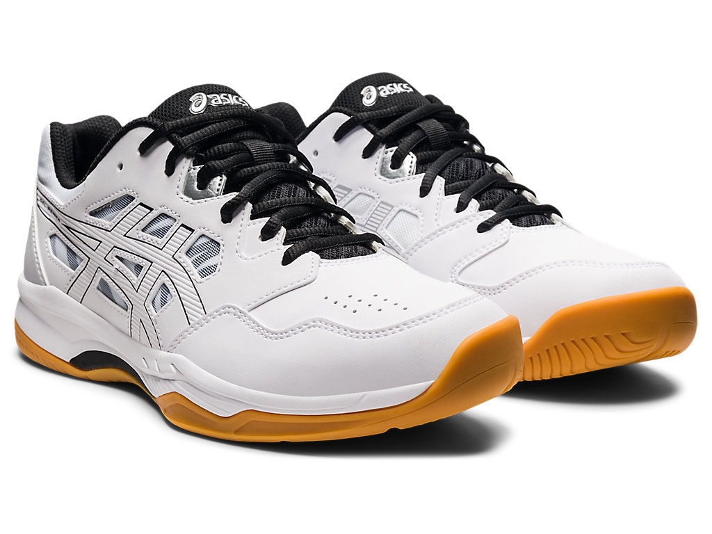 Men's Asics Gel-Renma Tennis Shoes White / Black | 7914-LHSFU