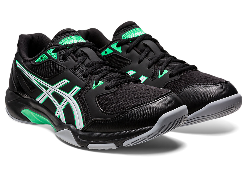 Men's Asics Gel-Rocket 10 Volleyball Shoes Black | 6073-NIOJS