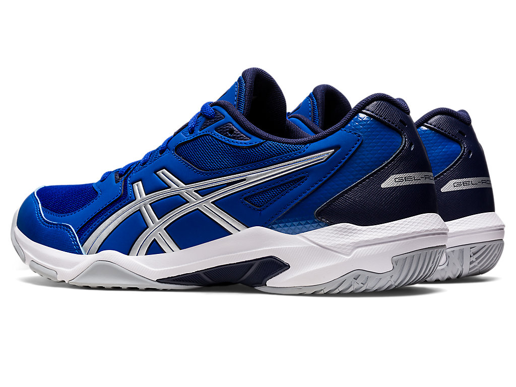 Men's Asics Gel-Rocket 10 Volleyball Shoes Blue / Silver | 9873-HCDAB